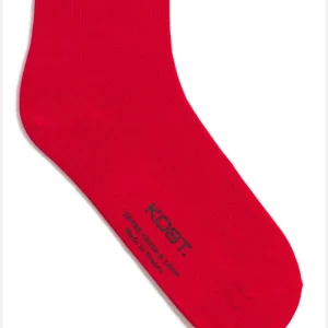 KOST Chaussettes Rouges Made In France Coton Bio Homme SOLDES TOUT À 12