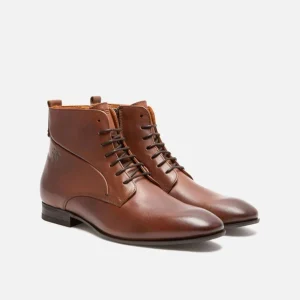 KOST Boots Cuir Marron Homme grande popularité 33