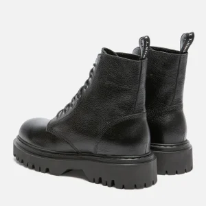 KOST Bottines Chunky Cuir Noir Femme Service Clients Dédié 28