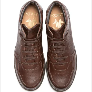 KOST Sneakers Cuir Tannage Végétal Marron Homme meilleur service 16