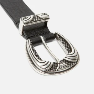 KOST Ceinture Made In France Cuir Tannage Végétal Noir Mixte boutiqued pas cher 22