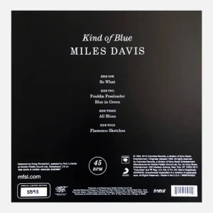 KOST Album Vinyle – MILES DAVIS qualité d’originales 9