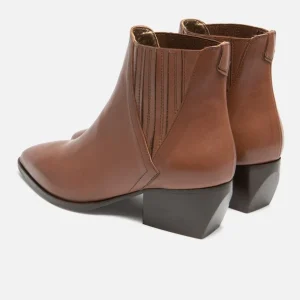 KOST Chelsea Boots Cuir Marron Femme marques pas cher 19