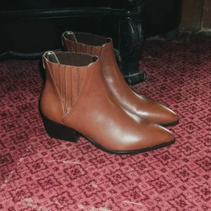 KOST Chelsea Boots Cuir Marron Femme marques pas cher 21