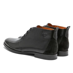 en promotion KOST Chukka Boots Cuir Noir Homme 29