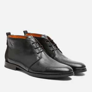 en promotion KOST Chukka Boots Cuir Noir Homme 21