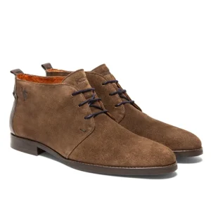 KOST Chukka Boots Croûte Velours Marron Homme aux meilleurs prix 25