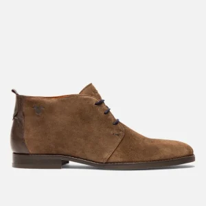 KOST Chukka Boots Croûte Velours Marron Homme aux meilleurs prix 19