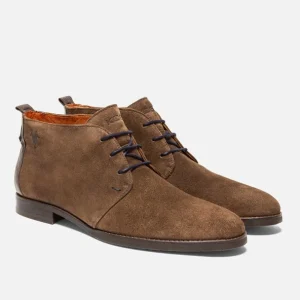 KOST Chukka Boots Croûte Velours Marron Homme aux meilleurs prix 21