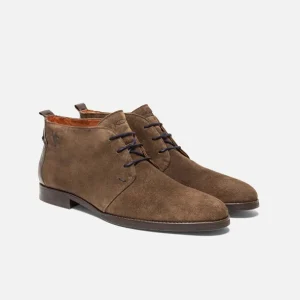 KOST Chukka Boots Croûte Velours Marron Homme aux meilleurs prix 33