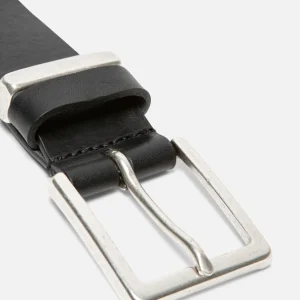 livraison la plus rapide KOST Ceinture Made In France Cuir Tannage Végétal Noir Homme 17