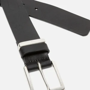 livraison la plus rapide KOST Ceinture Made In France Cuir Tannage Végétal Noir Homme 19