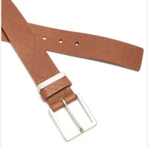 KOST Ceinture Made In France Cuir Tannage Végétal Tabac Homme soldes officiel 14