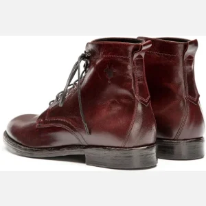 Retour gratuit en magasin. KOST Bottines à Lacets Cuir Bordeaux Homme 21