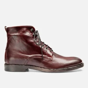 Retour gratuit en magasin. KOST Bottines à Lacets Cuir Bordeaux Homme 25