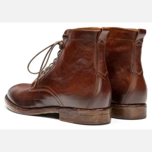 exclusivement disponibles KOST Bottines à Lacets Cuir Marron Homme 27