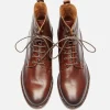 exclusivement disponibles KOST Bottines à Lacets Cuir Marron Homme 37