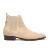 KOST Chelsea Boots Croûte Velours Beige Femme garantie de qualité 35