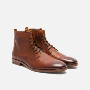 france KOST Boots Cuir Marron Homme 21