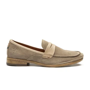 Officielle KOST Mocassins Croûte Velours Marron Homme 22