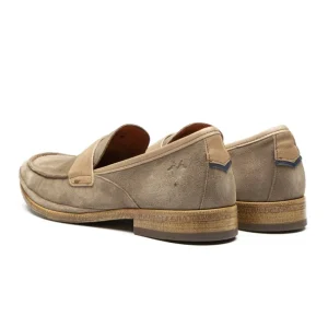 Officielle KOST Mocassins Croûte Velours Marron Homme 28