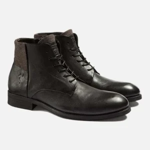 à prix réduits KOST Boots Cuir Noir Homme 23