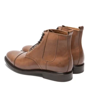 pas cher marque KOST Boots Cuir Marron Homme 19