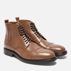 pas cher marque KOST Boots Cuir Marron Homme 25