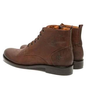 excellents soldes KOST Boots Cuir Marron Homme 31