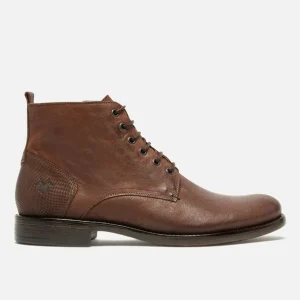 excellents soldes KOST Boots Cuir Marron Homme 19