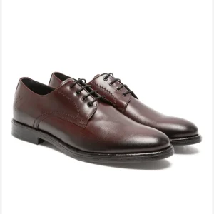 site pas cher KOST Bordeaux Derbies Cuir Homme 15