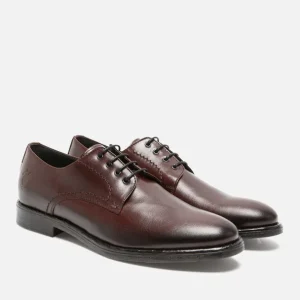 site pas cher KOST Bordeaux Derbies Cuir Homme 25