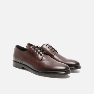 site pas cher KOST Bordeaux Derbies Cuir Homme 33