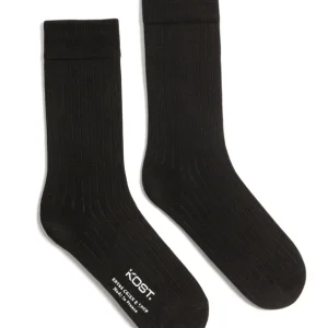 KOST Chaussettes Made In France Coton Bio Noir Homme soldes pas cher 15