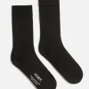 KOST Chaussettes Made In France Coton Bio Noir Homme soldes pas cher 34