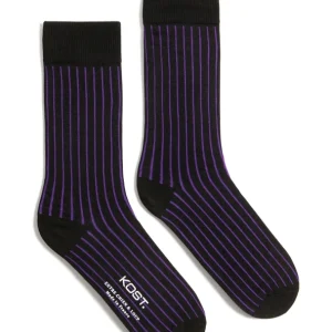 Les achats en ligne KOST Chaussettes Made In France Coton Bio Violet Homme 14