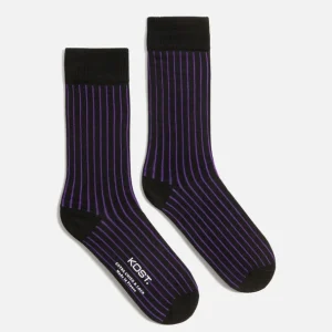 Les achats en ligne KOST Chaussettes Made In France Coton Bio Violet Homme 18