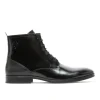 KOST Boots Cuir Noir Homme grande marque pas cher 32