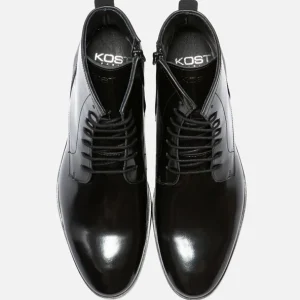 KOST Boots Cuir Noir Homme grande marque pas cher 27