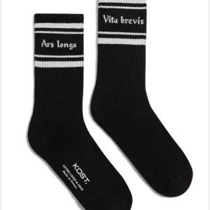 KOST Chaussettes Made In France Coton Bio Noir Et Blanc Promotio de vente 11