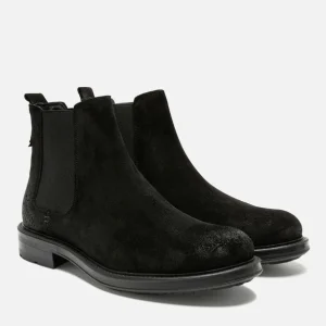 magasin KOST Chelsea Boots Croûte Velours Homme 21