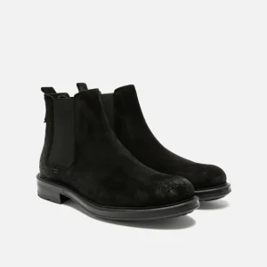 magasin KOST Chelsea Boots Croûte Velours Homme 33