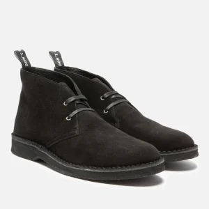 magasins pas chers KOST Desert Boots Croûte Velours Noir Homme 26