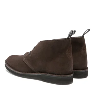 achat pas cher KOST Desert Boots Croûte Velours Marron Homme 19